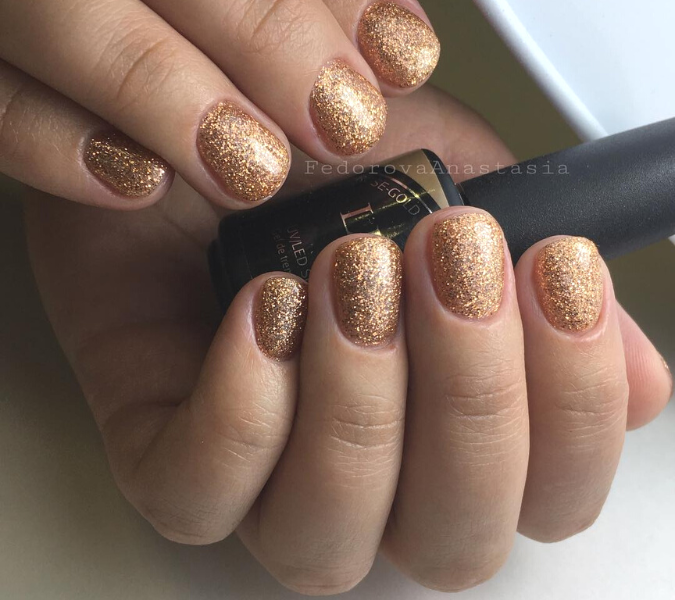 Гел лак 800 Luxio Rose Gold