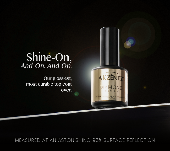Топ Без Лепкав Слой Akzéntz DIAMOND Shine On