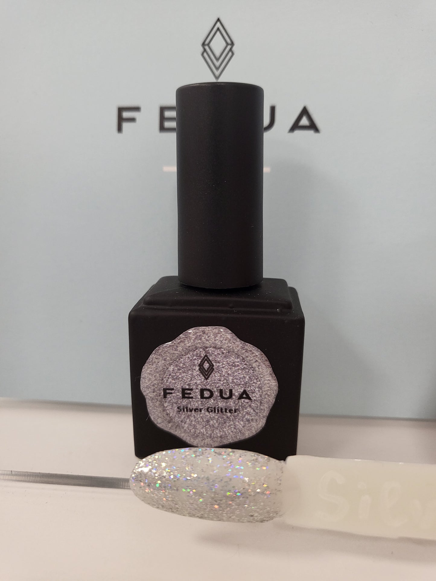 Fedua Silver Glitter гел лак 11мл