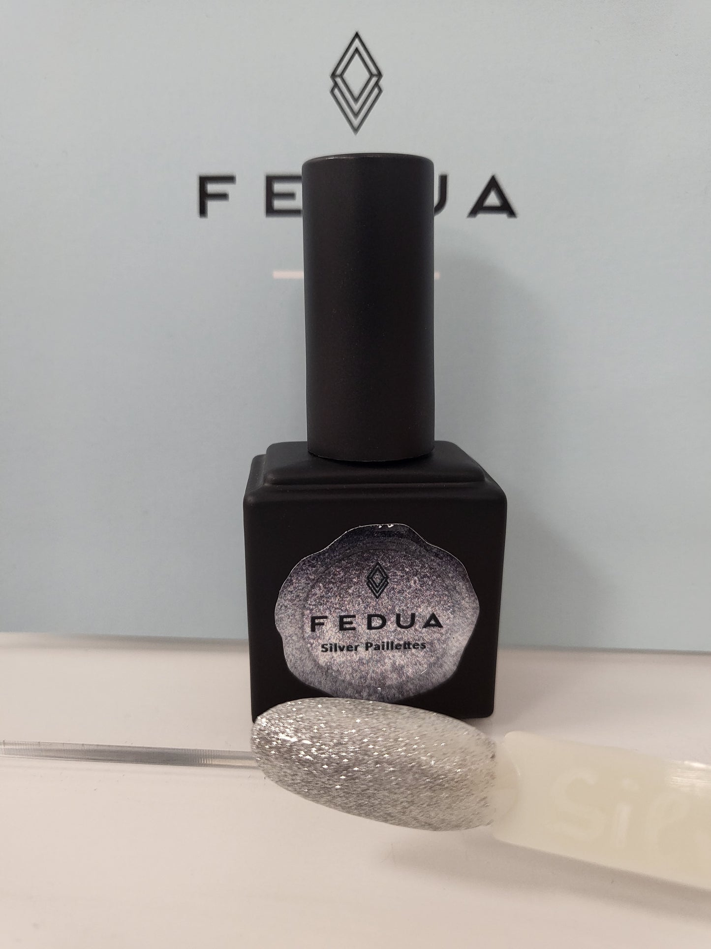 Fedua Silver Paillettes гел лак 11мл